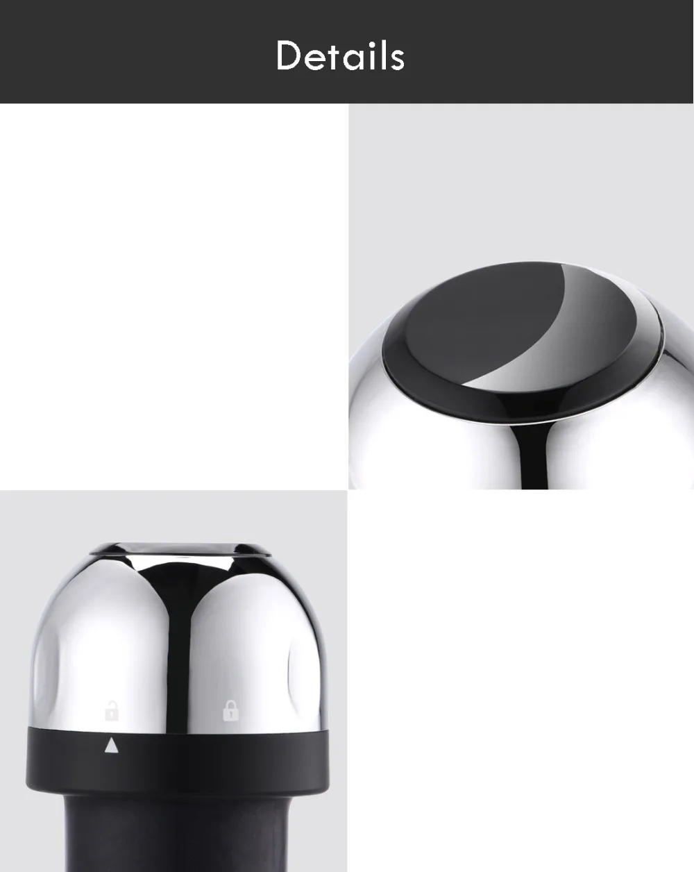 Новое поступление Xiaomi Mijia Circle Joy пробка для шампанского для пробки бутылки вина от Xiaomi Youpin