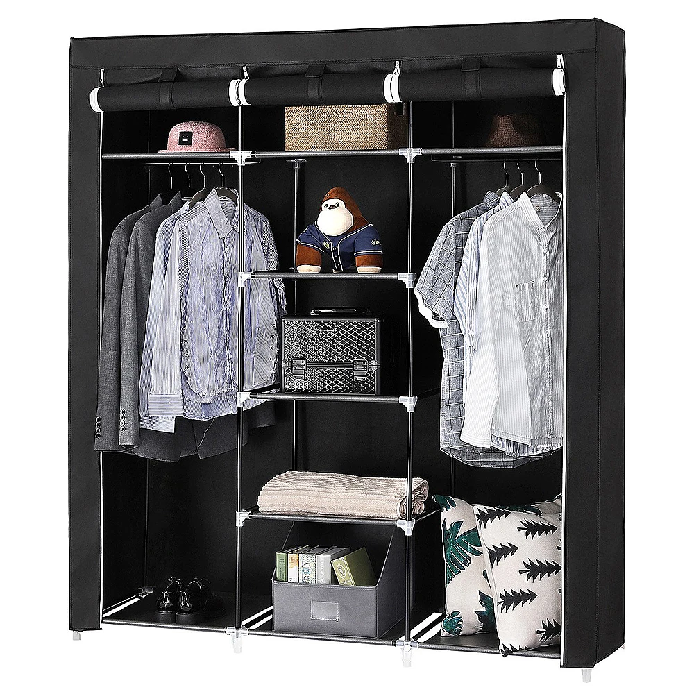 

Non-Woven Fabric Collapsible Closet Portable Cabinet Modern Simple Wardrobe Household Fabric Folding Cloth Closet Storage HWC