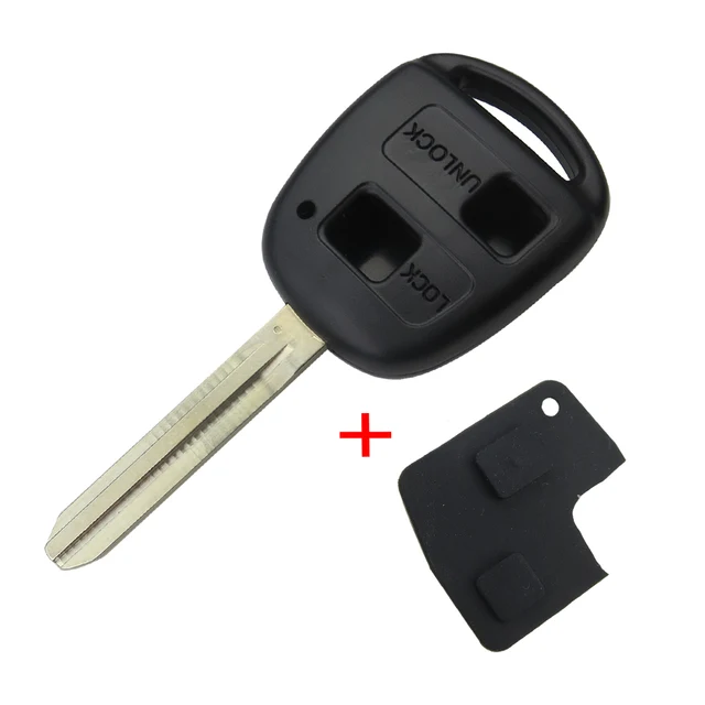 2 tasten blank transponder autoschlüssel shell