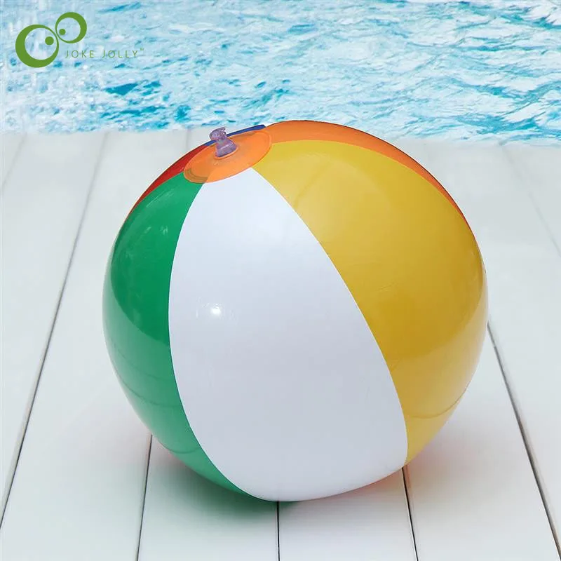 small inflatable beach balls