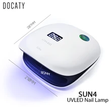 Bukio 48 Вт УФ светодиодная лампа Сушилка для ногтей для всех типов гель 36 светодиодов УФ лампа для ногтей машина отверждения Гель-лак Сушилка для ногтей