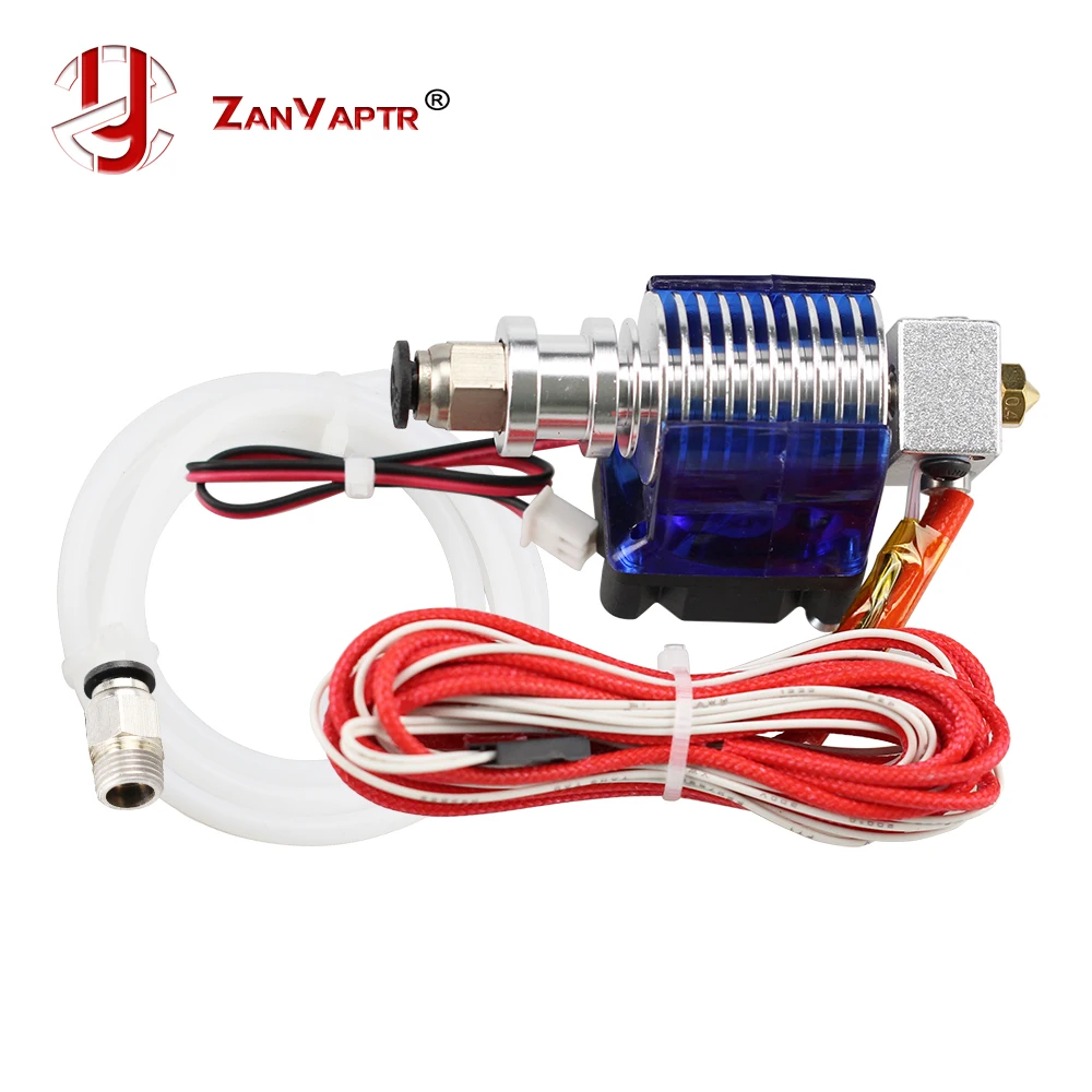 Экструдер 3D V6 kits Print J head hotend для нити 1 75 мм/3 мм 0 2/0 3/0 4/0 5 сопло 12 В Bowden на большие