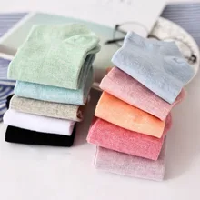 Women Socks Softable Pink Cute Socks Short White Black Socks Ankle Ladies Socks