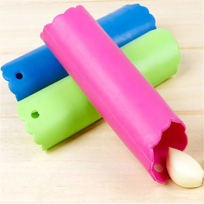 

New Creative Silicone Garlic Peeler Practical Kitchen Gadget Garlic Stripper Tube Peeling Tools