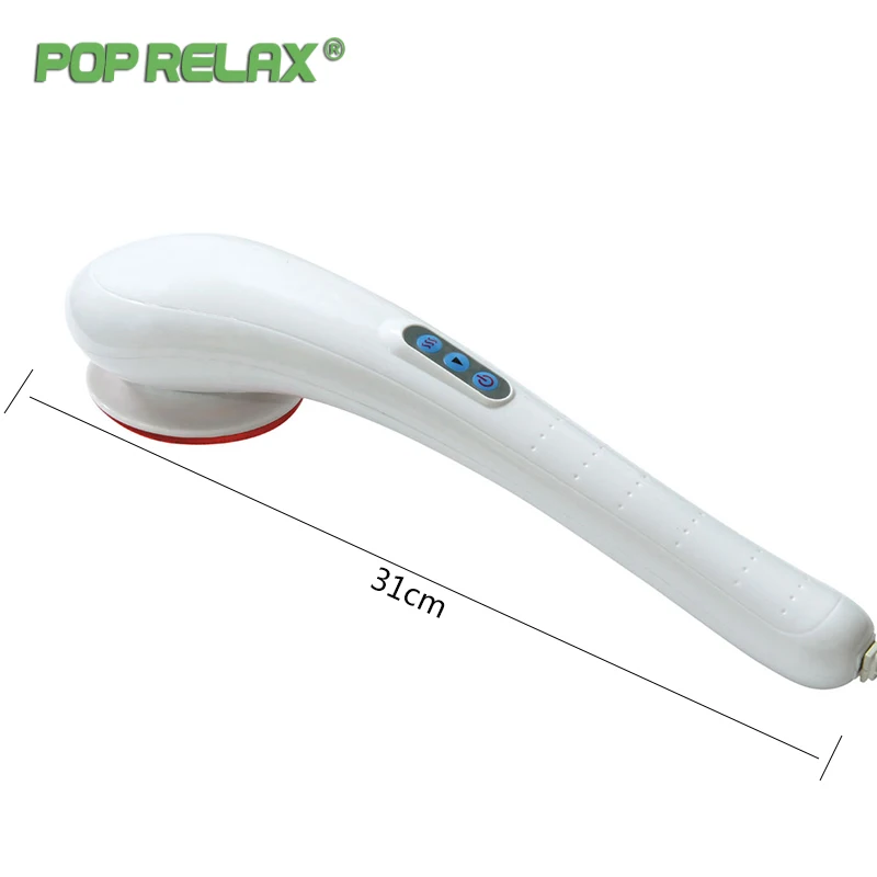 Электрический Вибрационный массажер Pop Relax ручной инфракрасный массажный