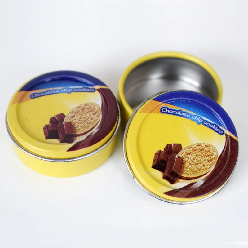 

2PCS 1/6 Scale Simulation Mini Chocolate Cookies Boxes Dollhouse Minaiture Play Kitchen Food for Barbies Ken Doll Toy