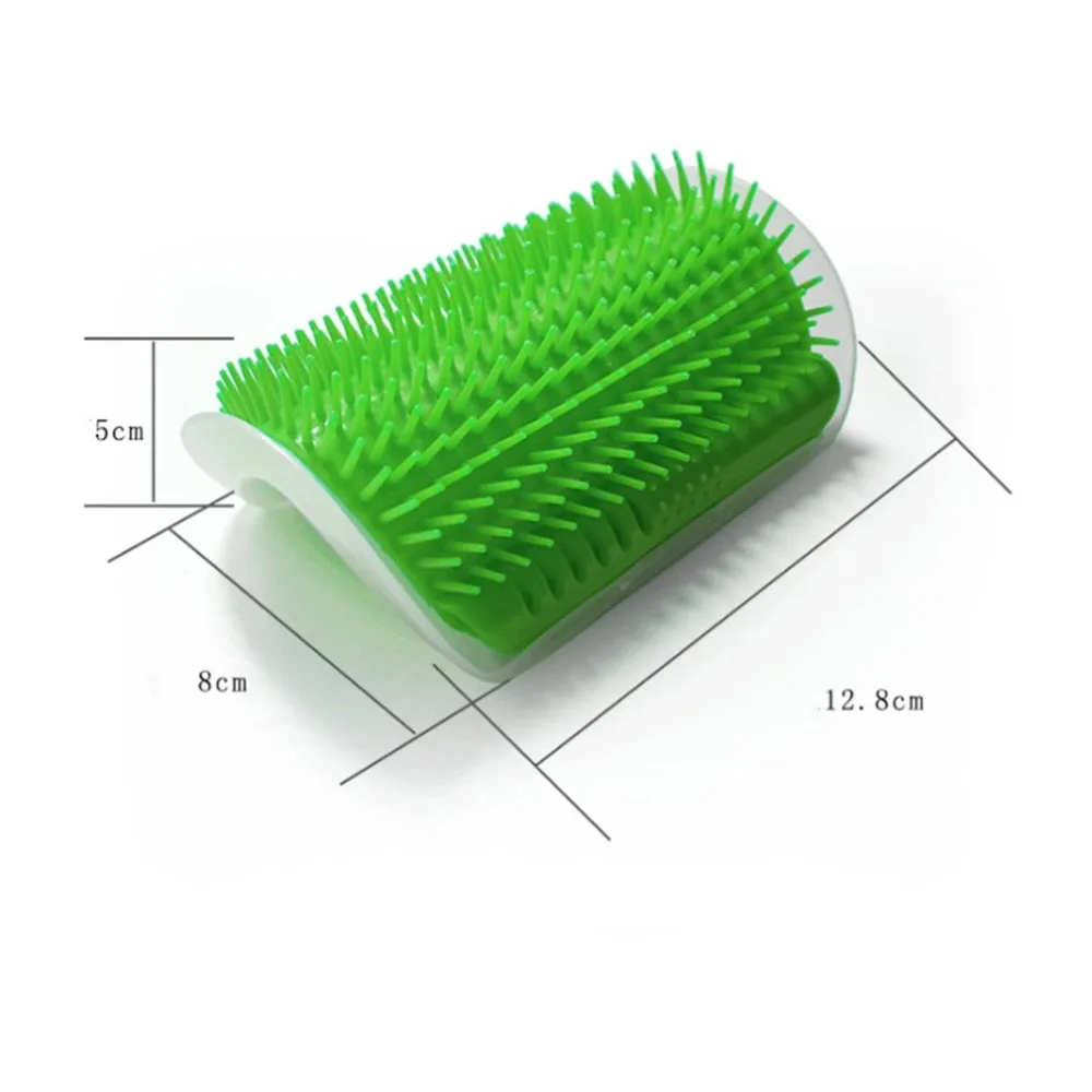 Кошачья щетка для самостоятельного грумера, массажное устройство для домашних животных, универсальная щетка для удаления волос, прочный инструмент для ухода за домашними животными на стенах