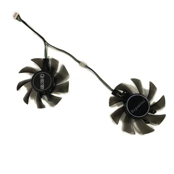 

2Pcs/set T128015DU GTX1060 GK-RTX2060 GPU VGA Cooler Fan For kuroutoshikou GALAKURO KFA2 GTX 1060 GF-GTX1060 Video Card Replace