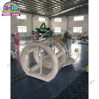 Factory Price 3m Inflatable Camping Tent Outdoor Inflatable Bubble Tent With Tunnel 2