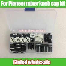 1 комплект, 6 видов, 50 шт., для Pioneer, ручка миксера, колпачок, комплект/для новатор, djm, регулятор громкости звука, набор ручек