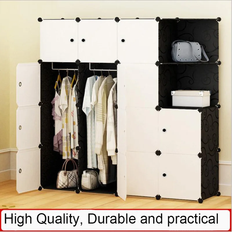 2019 мебель для хранения одежды шкаф DIY нетканый складной портативный мебельный