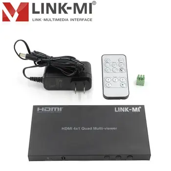 

HDMI 4x1 Quad Multi-Viewer with 5 display modes Multi-image Splicing Processor