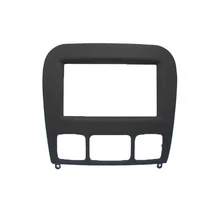 Двойной Din стерео панель для BENZ S класс W220 фасции черный цвет радио и установка тире Монтажная Установка отделка комплект Уход за кожей лица
