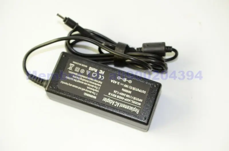 JIGU Замена 19V 3.42A 3 0*1 1 MM 65W для Acer W700 W700P S3 S5 S7 Универсальное зарядное устройство