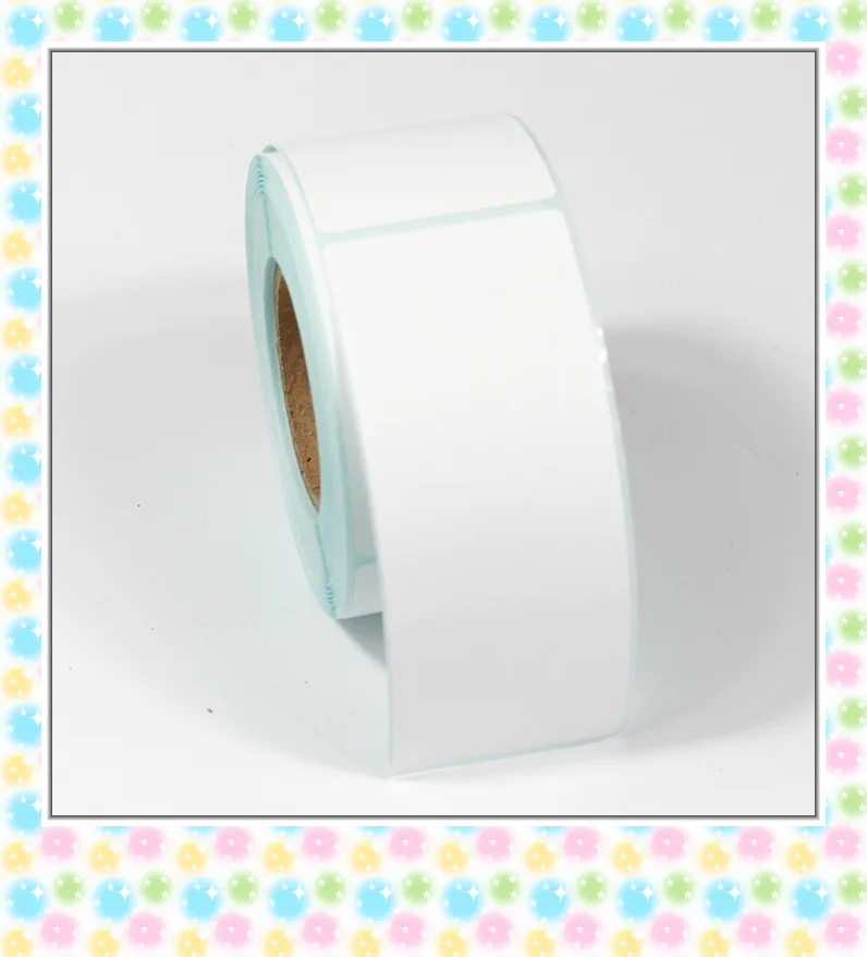 

thermal paper 40*100*250 single row vertical version of self-adhesive label tag note address paper sticker