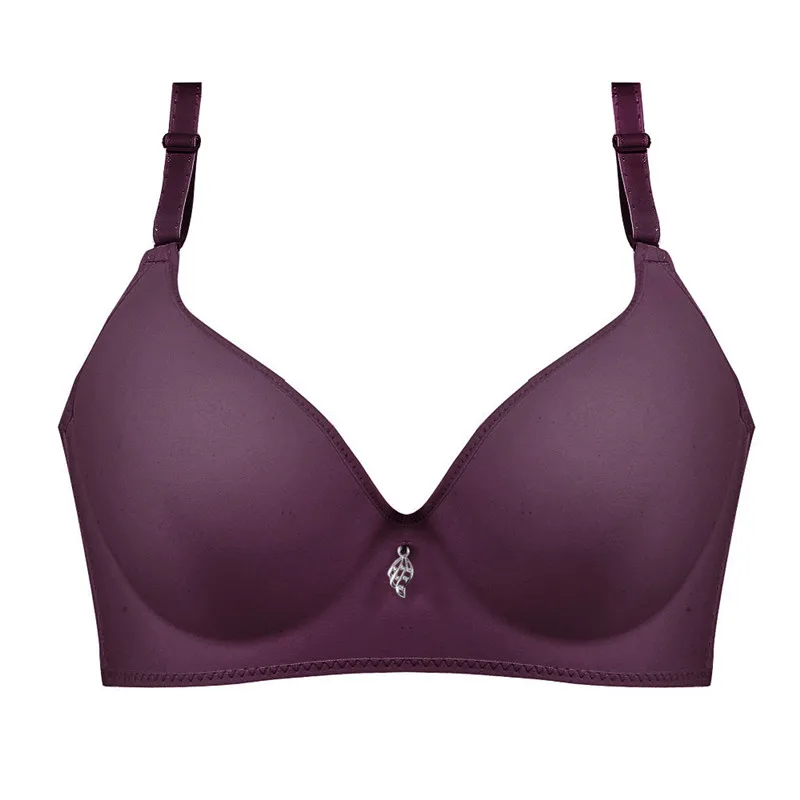 

Wire Free Bra For Women Ladies Breathable Sexy Underwear Female Fashion Push Up Bra Comfort Wireless Bra plus size DropShipping