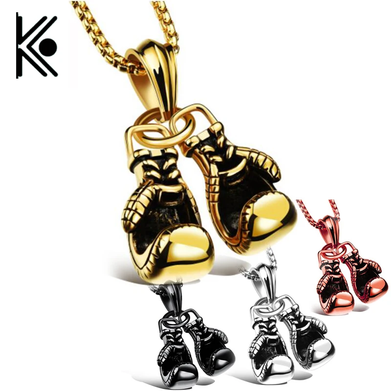 

Boxing Gloves Necklace For Men Sporty zinc alloy Pendant Necklaces move Men Jewelry Best Gift Game gift jewelry xl0168