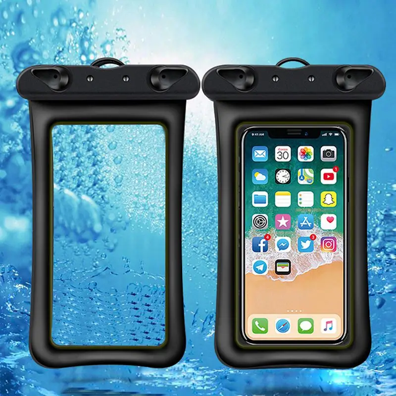 Waterproof Floating Phone Case Underwater Swimming Bag Universal Phone Cover Dry Bag Pouch Strap for iPhone for Samsung for HTC  (3)