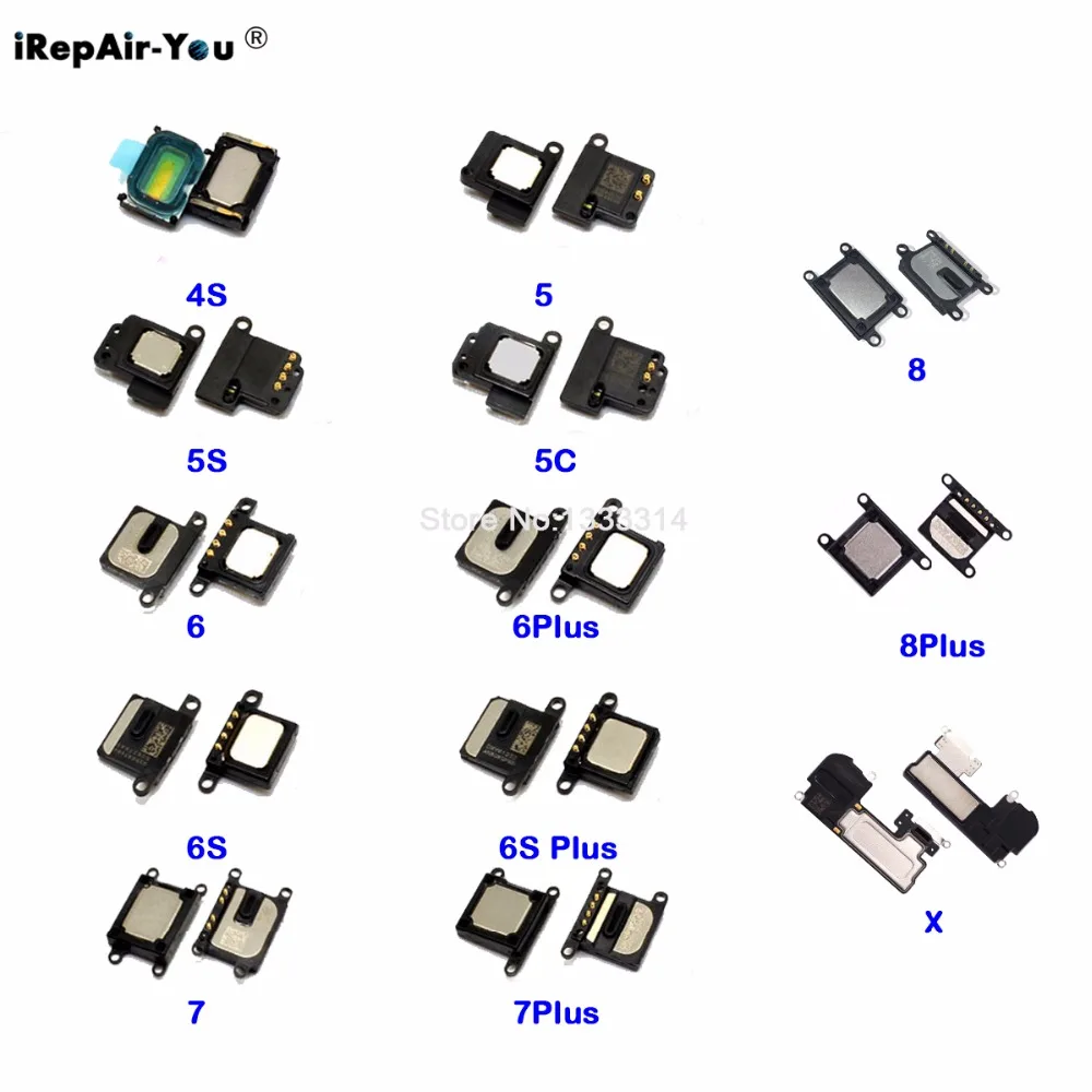 IRepair вы новый наушник для iPhone X 8 Plus 7 6 6S 5 5S 5C 4S запасной динамик|Шлейфы мобильных