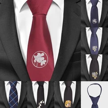 Облегающий мужской галстук с молнией, классический галстук для костюмов, бизнес Полосатый мужской галстук с шеей, галстуки 5 см, регулируемые Галстуки для жениха