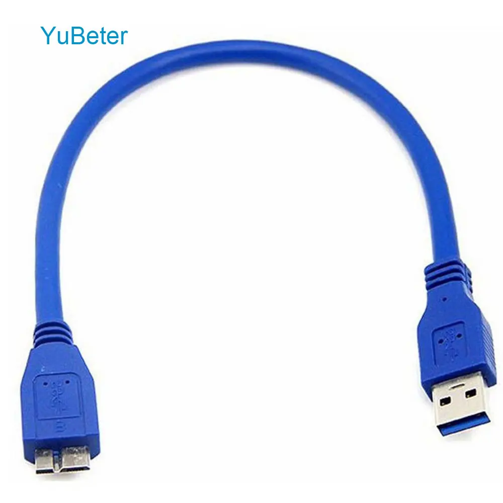 YuBeter USB 3,0 type A к Micro B Кабель USB 3,0 Супер скоростные кабели синхронизации данных Шнур для внешнего жесткого диска HDD для ПК ноутбука