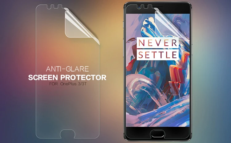 OnePlus 3 3T Защитная пленка для экрана NILLKIN суперпрозрачная Защитная пленка с защитой от отпечатков пальцев HD и матовая устойчивая к царапинам пленка для экрана