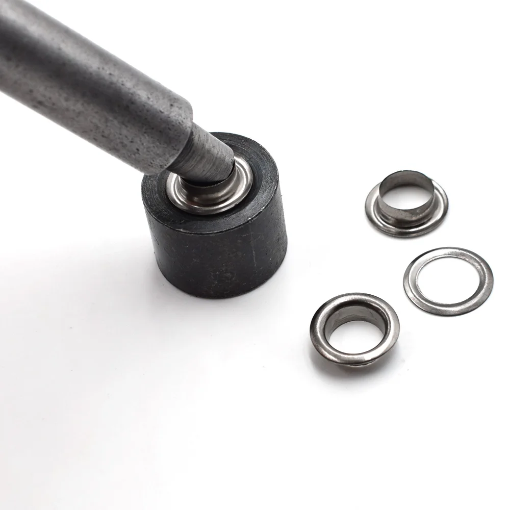 200 SETS 8 MM Eyelets Metal Hole Ventilation Black Snap-Fastener Canopy Cloth Rope Holes Rivet Buckle eyelet grommet ring eyelet grommet ring kit eyelet grommet dies metal eyelet buttons
