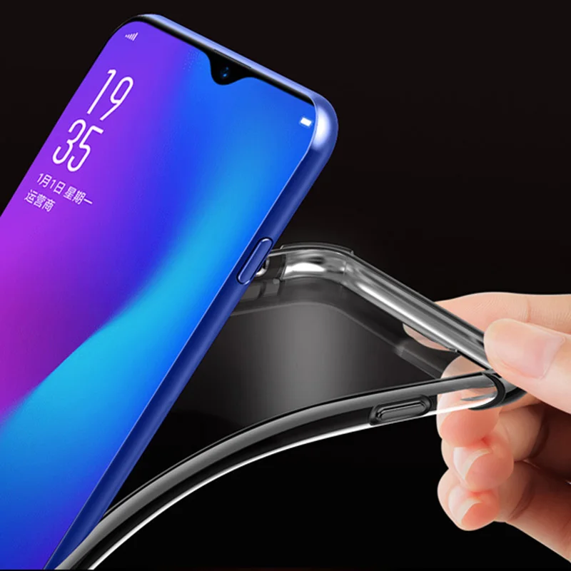 Мягкий чехол из ТПУ для Oppo R17 s ультратонкий блестящий R 17 OppoR17 смешанный