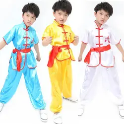 Детская взрослых Китайская народная Dacne Стиль Taichi Униформа дети производительность Обувь для мальчиков Боевые искусства наряды
