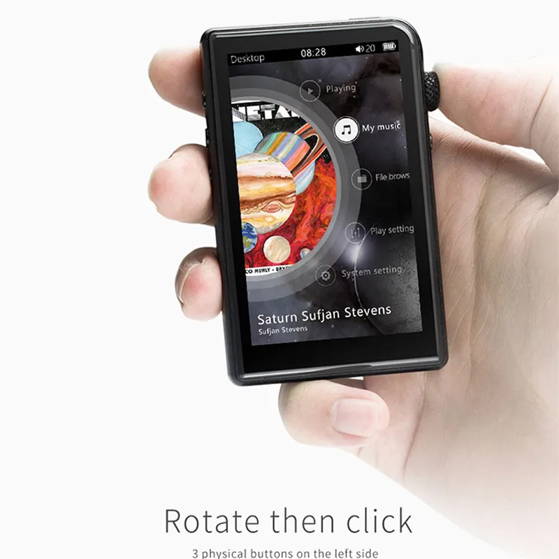 

Portable Mini Bluetooth 4.0 Music Player Apt-X DAP Lossless Low Noise LCC77