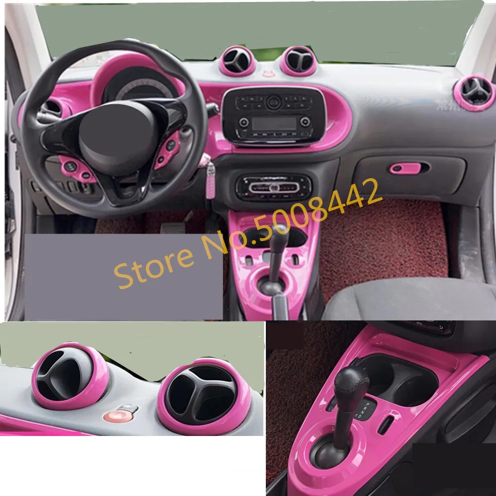 For Benz smart fortwo forfour 2015 2016 2017 2018 Shift Stall Paddle cup Interior Kit switch air condition ing Outlet middle | Автомобили