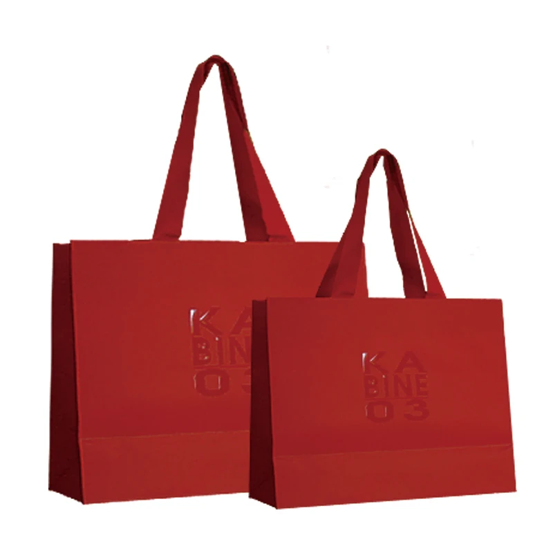 Paper Bags With Hot Stamping Logo