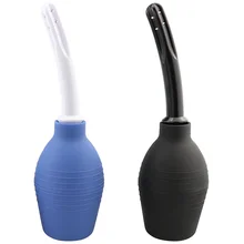Recém bola tipo vaginal enema seringa vagina enemator lavement anal douche ânus limpeza 19ing