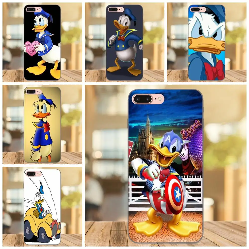 

Cute Cartoon Donald Duck For Huawei Honor Enjoy Mate Note 6s 8 9 10 20 Lite Play Pro P smart High-End Phone Accessories Case