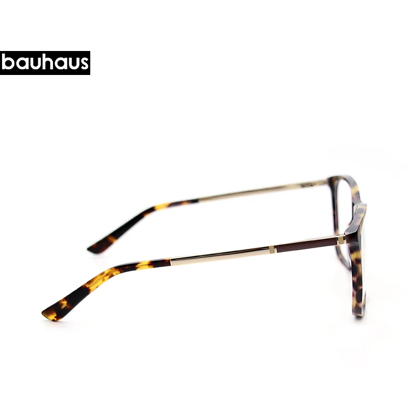 Bauhaus 8 цветов новый модный бренд дизайнерские оправы из ацетата очки винтажные
