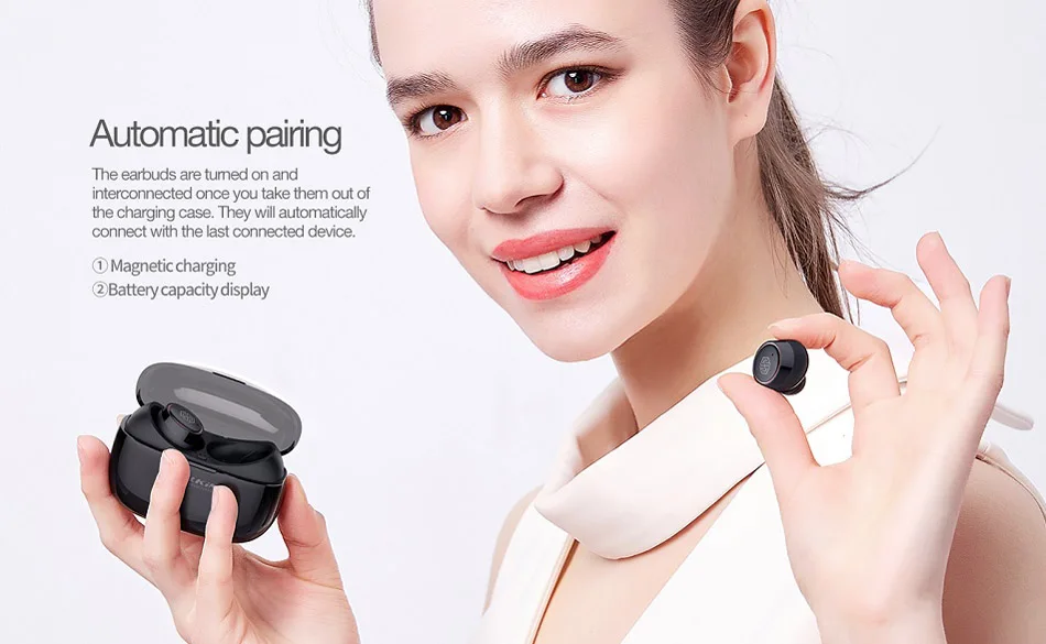 Bluetooth Earphones NILLKIN HD Stereo Wireless Headset Waterproof Sports Earbuds Gaming For Huawei P30 TWS Bluetooth Earphones (2)