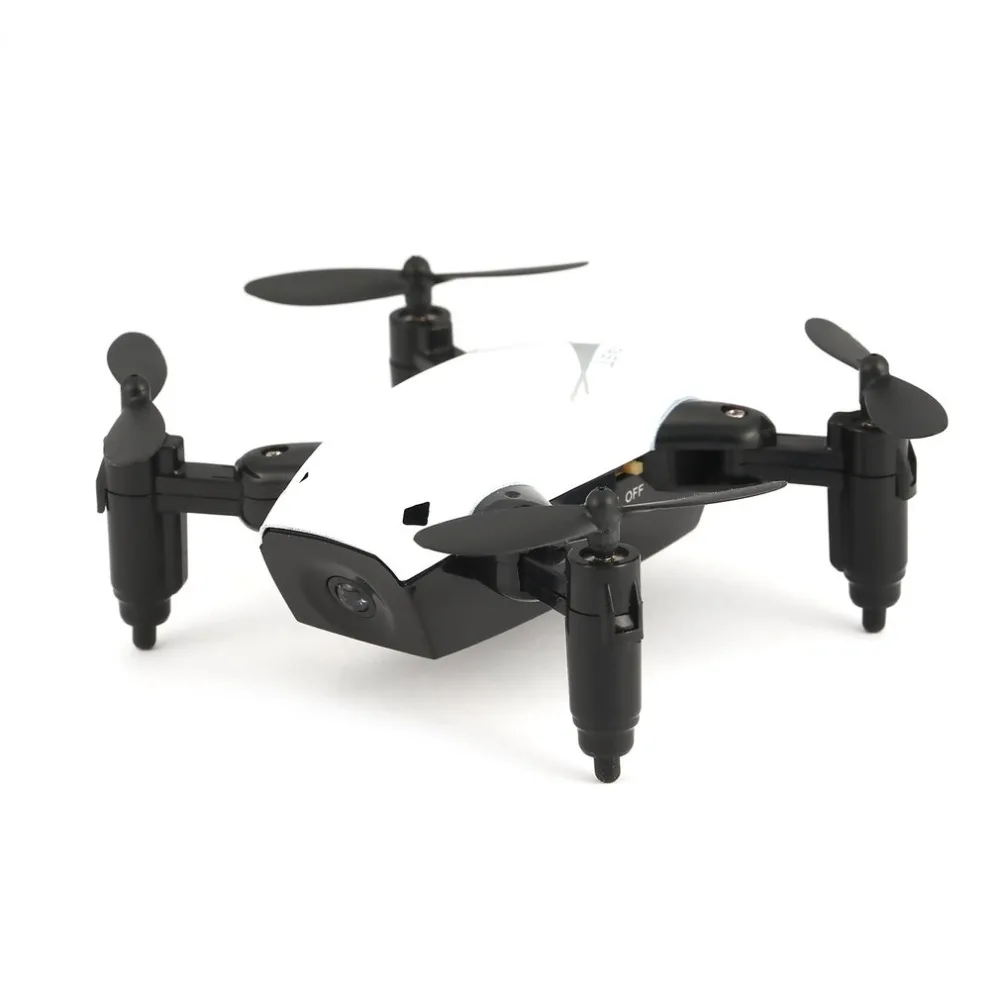 S9/S9W(камера) Drone2.4G мини складной Дрон 360 градусов флип один ключ возврат Безголовый режим H/L скорость SwitchRC Квадрокоптер со светом