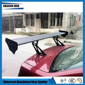 

Wholesale 135cm Universal Auto Spoilers and Wings GT Truck Racing Lightweight Aluminum Rear Wing Spoiler Rear Trunk factory