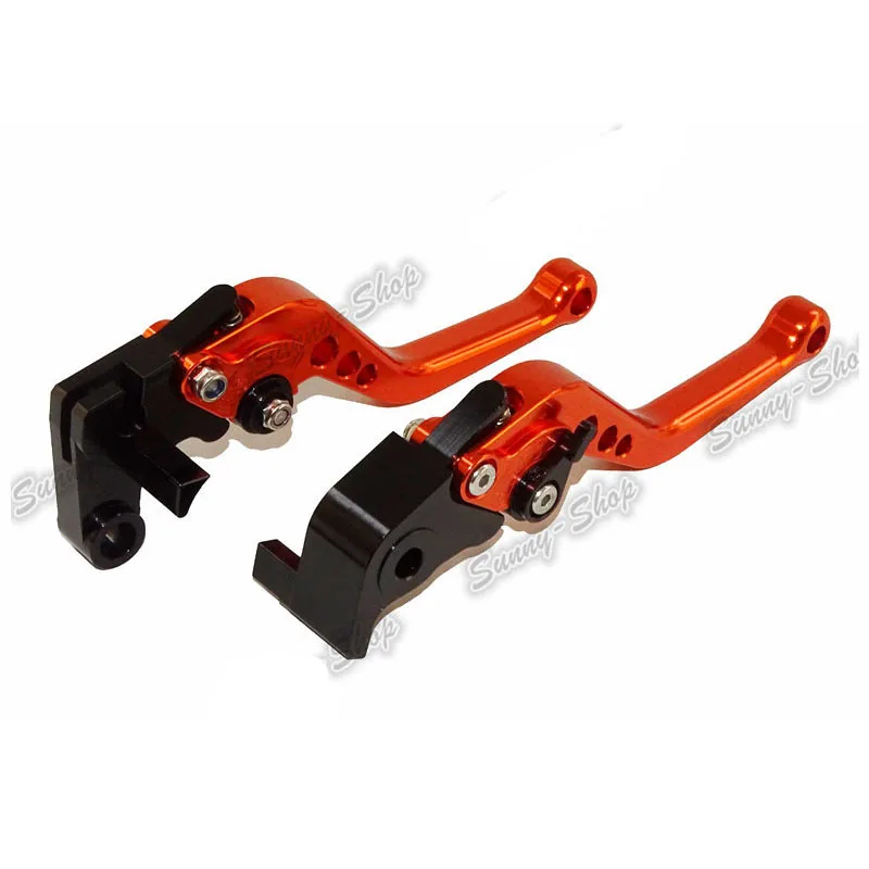 Brake Clutch Levers Short Orange A