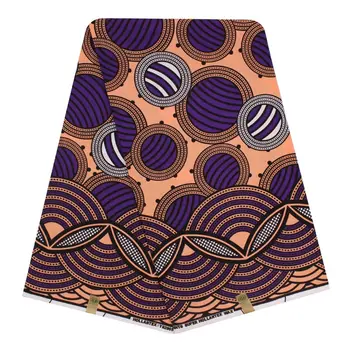 

Latest African Wax Printed veritable 2019 Wax hollantex 100%cotton 6yards for African Beautiful Party Dress H180411