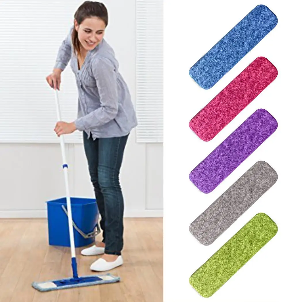 

2019 New Microfiber Reusable Mop Cloth Pads Floor Cleaning hardwood, tile and laminate flooring Replacement Heads Parts