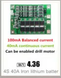 2 s/s 3 s/4S литий-ионный батарея 18650 зарядное устройство PCB BMS защиты доска Lipo ячейки модуль с баланс