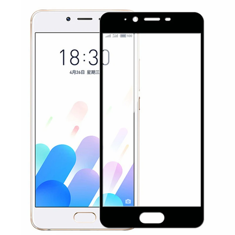 3D закаленное стекло для Meizu E2 полное покрытие 9H защитная пленка Защита экрана Meilan