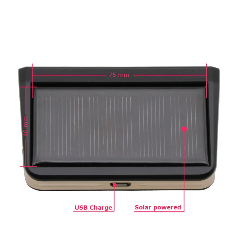 Solar Energy Smart Car TPMS Tire Pressure Monitoring System Digital LCD Display Auto Security Alarm Systems with Sensor 7