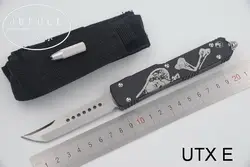JUFULE пользовательские Боевая Troodon UTX Ultratech D2 лезвия алюминиевая лагерь выживания Открытый EDC Охота тактический инструмент ужин кухонный нож