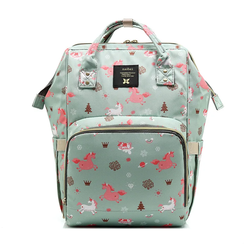 Модный дизайн, сумка для ухода за ребенком, рюкзак для путешествий - Цвет: 22