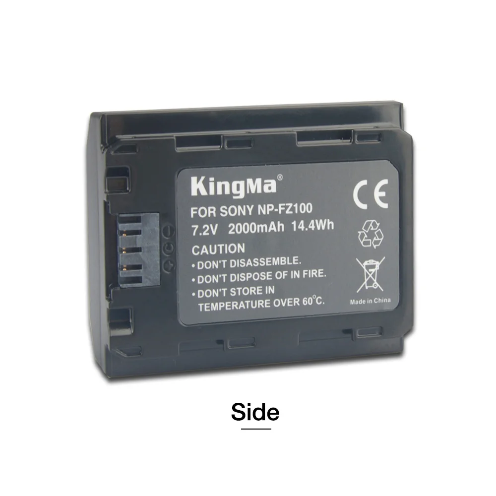 Аксессуары от KingMa: 4 шт. NP-FZ100 NPFZ100 NP FZ100 батарея для sony A7R III A7 III BC-QZ1 A9 A9R Alpha9 Alpha9R Альфа 9 S A7RM3 камера