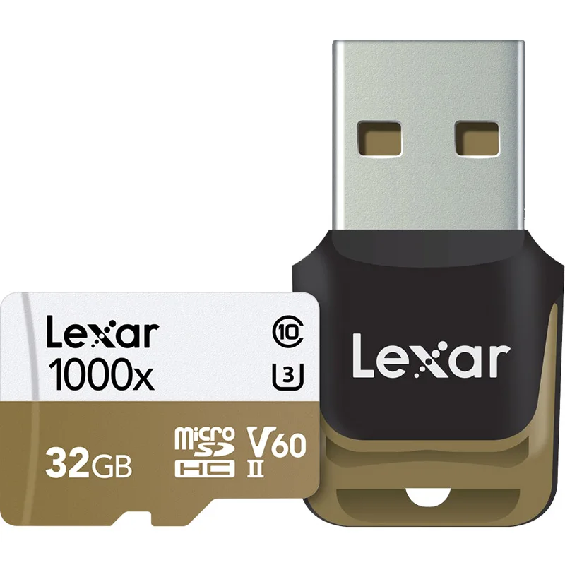 Lexar Professional 150 МБ/с./с 1000x micro SD SDHC SDXC 32 Гб 64 Гб 128 ГБ 256 Гб карта памяти UHS-II для дрона Gopro Hero спортивная видеокамера