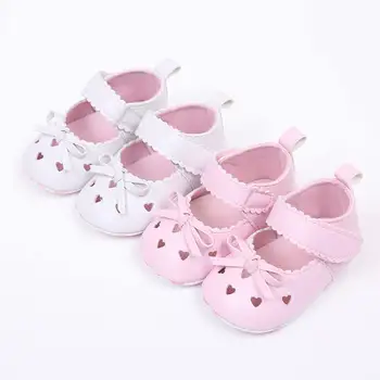 

Toddler Girl Shoes Spring Newborn Infant Baby Girls Crib Shoes Soft Sole Anti-slip Sneakers Bowknot Shoes Girl Child V17%