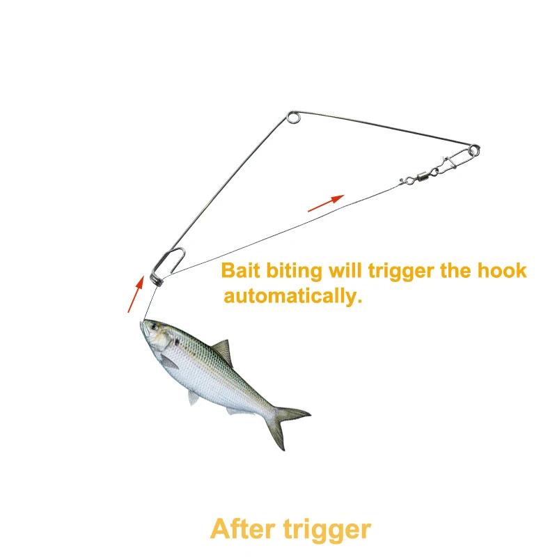 fishing automatic hook setter